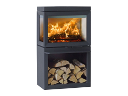 Liatinov kachle F 520 BP ierny lak, Jotul