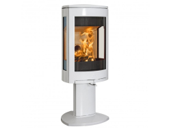 Liatinov kachle F 373v2 Advance WHE biely smalt, Jotul