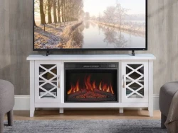 Elektrick krb pod TV so skrinkou Odessa AF23S White