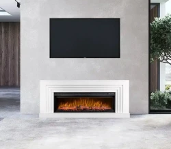 Elektrick krb pod TV so skrinkou Galaxy AF50 White