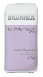 Malta lepiaca a omietacia Universal, 600C istobiela 20 kg BRUNNER