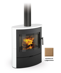Keramick krbov kachle NAVIA, smotanov s pigmentom, Romotop