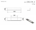 DELTA 2 sklo na biokrb Kratki nakres