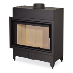 Rovn krbov vloka HEAT 2G 80.50.01, s otvranm dver do strany, ROMOTOP
