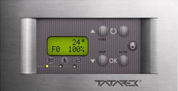 Elektronick regulcia horenia RT-08 OS TITAN s klapkou Ø150